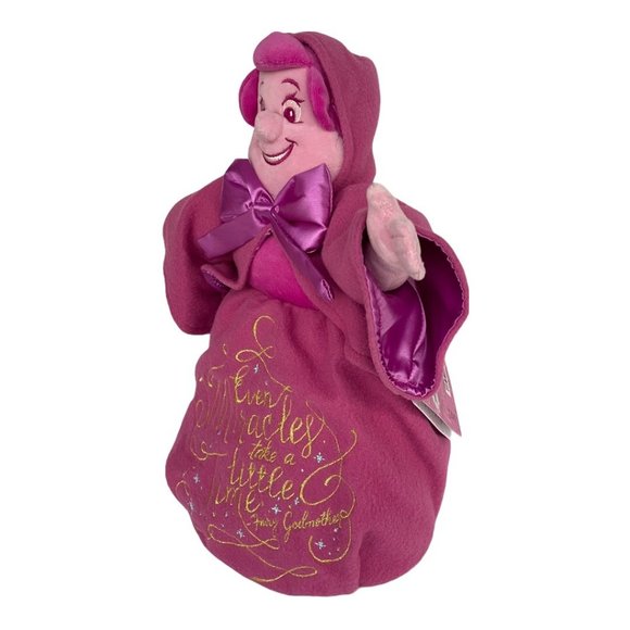 Disney Store Wisdom Collection Cinderella Fairy Godmother Plush - Picture 4 of 6